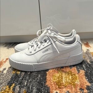 Puma Women’s White platform Sneakers
